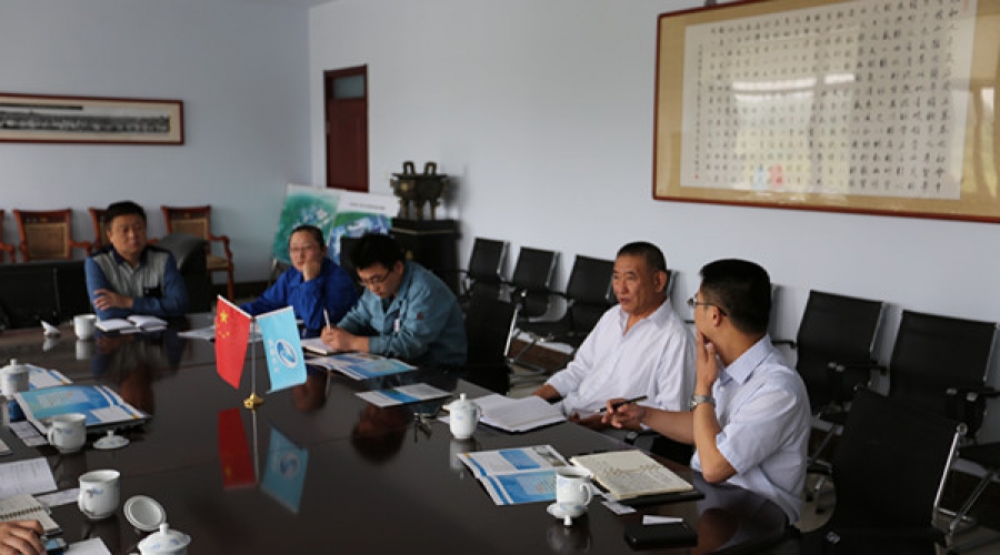 韓國某化工株式會社來我公司洽談氯乙酸業(yè)務